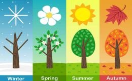 关于四季的英语作文