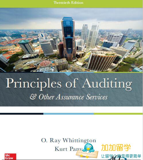 Principles of Auditing and Other Assurance Services 20th